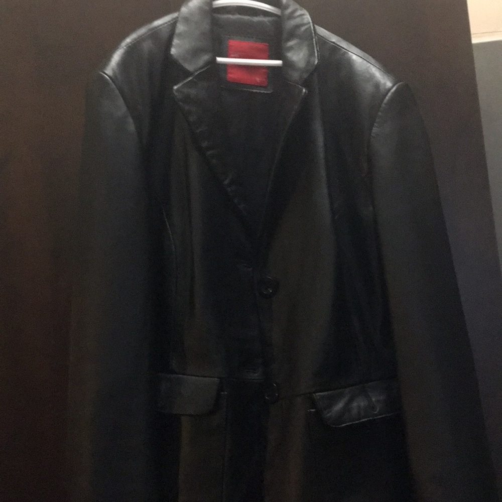Leather jacket